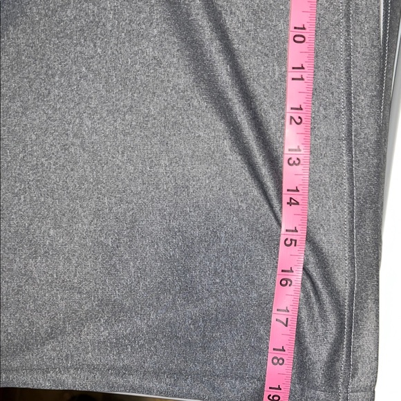 Adidas Men's Charcoal Gray Short Sleeve Tee - Picture 6 of 8
